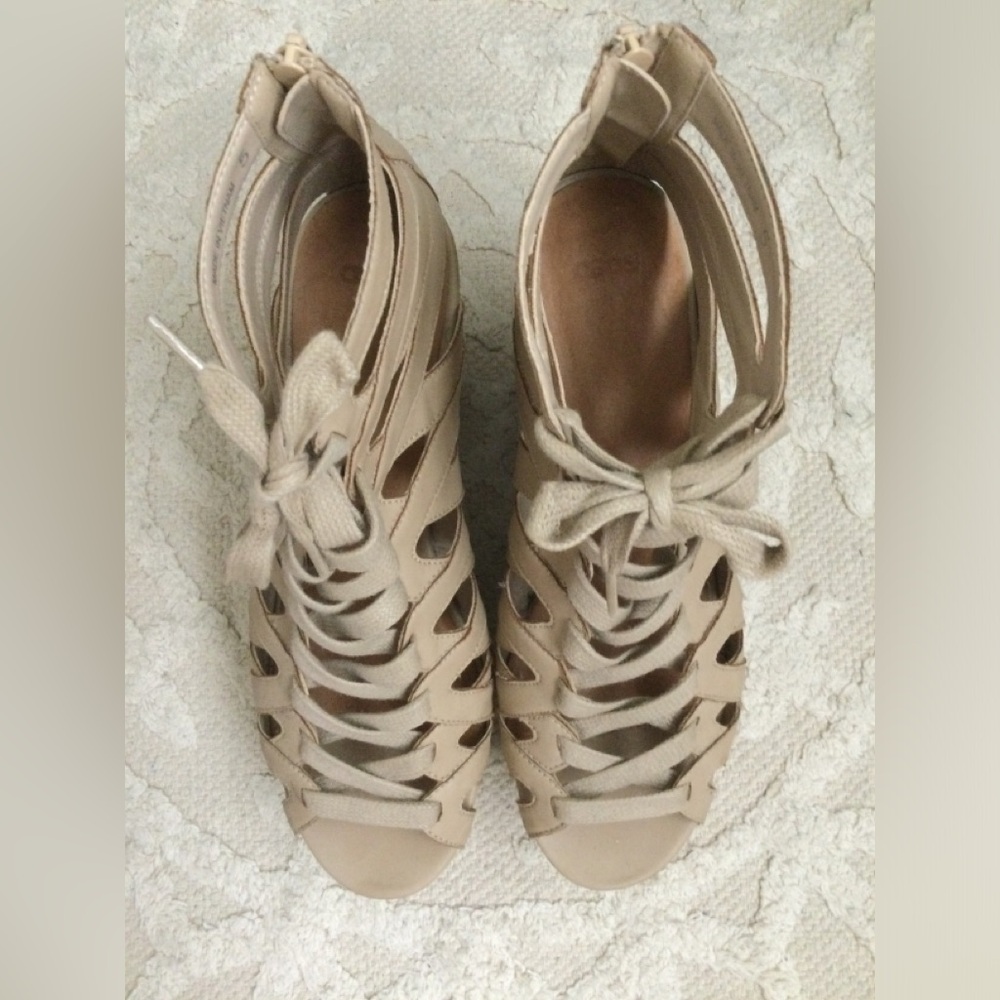 ASOS Gladiator Lace Up Platform Sandals